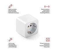 Base SUP TTL quadrata, modello 2301, ottimizzata con caratteristiche tecniche ideali per il montaggio e l'uso in impianti elettrici.