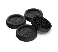 Base supporti antivibrazione per lavatrice e asciugatrice MELICONI Basi 4pz Nero