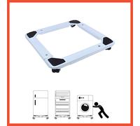 Base Supporto per Lavatrice Asciugatrice Universale con Ruote Carrello Freno B