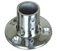 BASE SUPPORTO PER PULPITI 90° BASE TONDA ACCIAIO INOX PASSAMANO TIENTIBENE