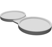 Base Supporto Sottobicchiere per Set Macina Sale Pepe Peugeot 2.25 pollici
