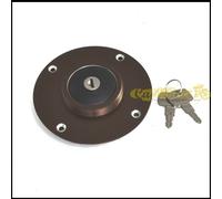 Base supporto tappo in alluminio per BMW serie K100 K75 colore silver