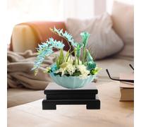 Base Teiera Di Sabbia Statue Buddha Espositore Da Tavolo Stand Vaso