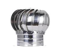 Base Tonda Fumaiolo Comignolo - Testa Girevole in acciaio inox, Testa Girevole per Canna Fumaria, Antipioggia Alle Intemperie per Camini di Piccole Dimore Industriale(300mm/11.82in(304))
