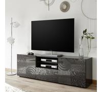 Base TV 2 ante / 1 Cassetto MIRO colore nero