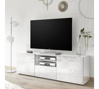 Base TV 2 ante e 1 Cassetto MIRO colore bianco