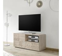 Base TV Piccola 1 anta 1 Cassetto MIRO colore rovere