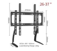 Base Universale For Supporto TV For Monitor A Schermo Piatto LCD Al Plasma Da 26''-80'', Braccio Di Montaggio Regolabile In Altezza, Carico DZX5(DZ67-DG411)