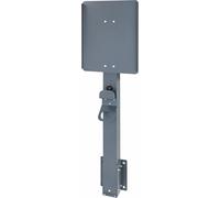 Base Universale per Wallbox in Alluminio Con Fissaggio Laterale per Muro Di Sost