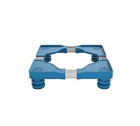 Base universale regolabile per frigorifero, staffa di supporto per lavatrice, lunghezza 50-62 cm, larghezza 47-59 cm, piedistalli e telai per lavapiatti (blu)