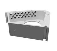 Base with Fan Mounts for FLSUN QQ-S Pro - Triple 80mm Cooling System