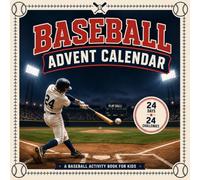 Baseball Advent Calendar: 24 Days of Baseball Fun with Puzzles, Trivia, Creative Activities and Exciting Challenges for Kids