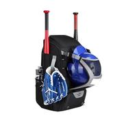 Baseball Backpack - Lightweight Large Adjustable Shoulder Straps Pack, Softball Bat Storage Bag Sports Gear Carrier | For Teen Soccer Football School Game Travel Practice Training Outdoor Equipment Ki