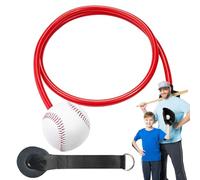 Baseball Bands, Softball Pitching Resistance Bands, 0,24 x 0,35 pollici Elastic Arm Strength Trainer, Stretching Warm-Up Equipment, Youth Training Tool, Red/Black Set, for Baseball Practice