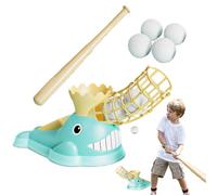 Baseball Bat Set - Wooden Training Kit | Foam Sports Equipment | Lightweight Outdoor Practice Gear for Kids, Safe Play Batt with Soft Grip, Glove And Ball Combo
