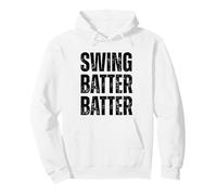Baseball Batter Swing pastella Summer Fun Active Life Felpa con Cappuccio