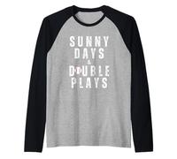 Baseball Batter Swing pastella Summer Fun Active Life Maglia con Maniche Raglan