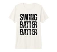Baseball Batter Swing pastella Summer Fun Active Life Maglietta Premium