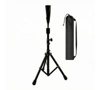 Baseball Batting Batting Tee Treppiede Tazza di Gomma Regolabile Altezza Pieghevole Design Ferro e Gomma Costruire Portatile Borsa per il Trasporto Adatto per Giovani Adulti Atleti Allenatori Softball