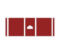 Baseball Batting Mat - 135 x 30 x 0,4 cm Turf Softball Anti-Slip Swing Trainer Pad - Cushioned Support Baseball Turf Mat - Space-Saving For Training Pitching Backyard Indoor Outdoor Home Gym Sports