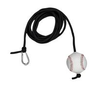 Baseball Batting Trainer, Rope Practice Equipment, Adjustable Hitting Tool, 8,66 x 5,51 x 3,15 pollici, Portable Ideal for Youth, Adult, Sports Team Drills, Outdoor Training