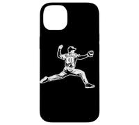 Baseball Brocca a quattro cuciture Fastball Custodia per iPhone 14 Plus