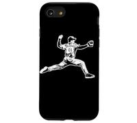 Baseball Brocca a quattro cuciture Fastball Custodia per iPhone SE (2020) / 7/8