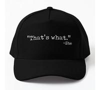 Baseball cap Hiphop Sun Hat That What She Said Baseball cap Hat Hip Hop Hat Boys Casual Women Bonnet Solid Color Summer Snapback Sun Sport Mens Snapback Regali di Compleanno Regolabili