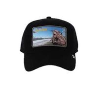 BASEBALL CAP MORNING WOOD DARK BLACK DENIM CASTORO