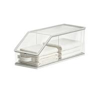 Baseball Cap Organizer - Protective Hat Storage Cases, Stackable Closet Bin