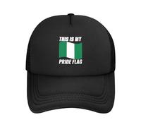 Baseball Cappelli, This is My Pride Flag Nigeria Flag Cappucci da Golf Normale, Protezione UV Cappellino da Baseball per All'Aperto Unisex Running