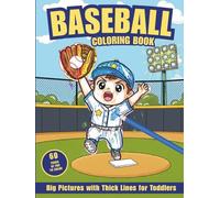 Baseball Coloring Book: For Kids Ages 1 - 5