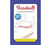 Baseball Crossword Puzzles: Ballpark Brain Games - 50+ Relaxing Crosswords | 6x9 Inches, 120 Pages