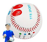 Baseball da allenamento con passo da 9 pollici - Baseball da allenamento da 9 pollici, basebal con di posizionamento delle dita codificati a colori sia per mancini che per destrimani, aiuta ad