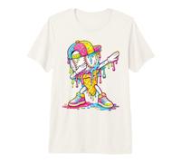 Baseball Dabbing Drip Ice Cream Abbigliamento Gioventù Drip Baseball Maglietta Premium