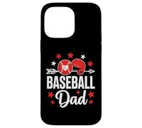 Baseball Dad Baseball Festa del papà Baseball Player Uomini Custodia per iPhone 14 Pro Max