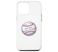 Baseball, Dio creato l'ottavo giorno Custodia per iPhone 12 Pro Max