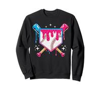 Baseball Drip Ice Cream Sprinkles Ragazzi & Ragazze Felpa