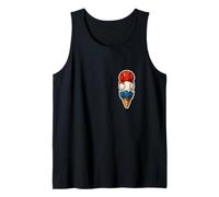 Baseball Drip Player Americano Melting Ice Cream Dripping USA Canotta
