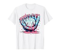 Baseball Drip Ragazzi Guanto Ice Cream Drip Giovani Sport Maglietta
