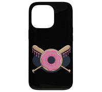 Baseball E Ciambelle I Miei Due Amori Custodia per iPhone 13 Pro