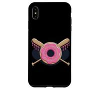 Baseball E Ciambelle I Miei Due Amori Custodia per iPhone XS Max