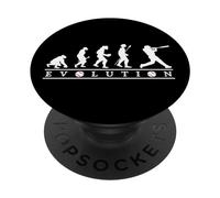 Baseball Evolution, Baseball divertente per una mamma o bambini PopSockets PopGrip Adesivo