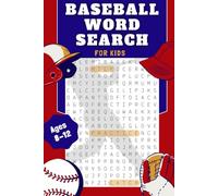 Baseball Fun Word Search Book (Ages 8-12): Easy-to-Read 15x15 Puzzles Exploring Baseball Rules, Famous Players, Stadiums & More | Perfect for Gifts, Parties, Road Trips, and Free Times