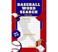 Baseball Fun Word Search Book (Ages 8-12): Easy-to-Read 15x15 Puzzles Exploring Baseball Rules, Famous Players, Stadiums & More | Perfect for Gifts, Parties, Road Trips, and Free Times