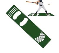 Baseball Hitting Mat - Foam Rubber 3x5 Ft | Soft Training Practice Tool Durable Backyard Gym Camp Ground | for School Teams Amateur Players Club Trainers Enthusiasts Practice Use