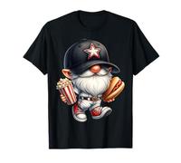 Baseball Hot Dog Gnome For Women Men And Kids Love Baseball Maglietta
