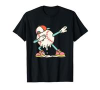 Baseball Ice Cream Drip Dabbing Funny Baseball Lover Maglietta
