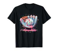 Baseball Ice Cream Drip Shirt Gioventù Rispetta Il Goccia Maglietta