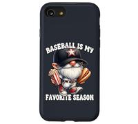Baseball Is My Favorite Season Baseball Gnome With Sayings Custodia per iPhone SE (2020) / 7 / 8